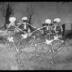 La finestra sui corti: The skeleton dance, Ub Iwerks (1929)